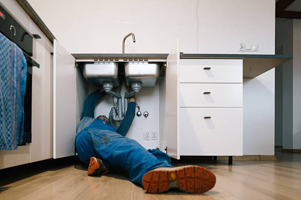 Professional Leak Detection technician working in Sandy Lake, PA